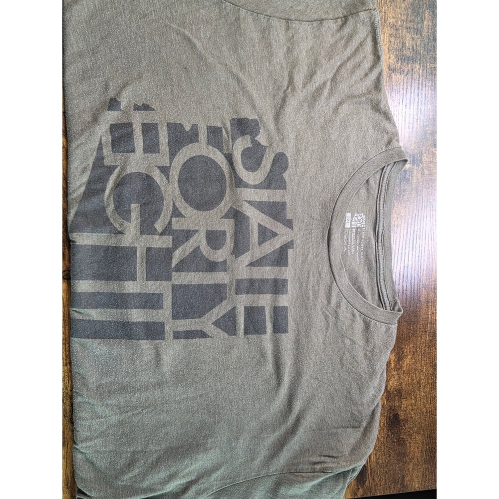 State Forty Eight Mens Arizona Graphic T-Shirt Heather Olive Green 2XL